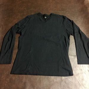 Uniqlo Long Sleeve Shirt Black XL